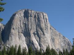 Yosemite park rock