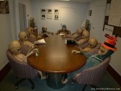 Alien meeting