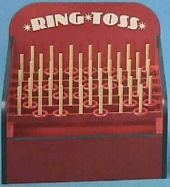 Ring toss game