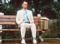 Forrest gump bench