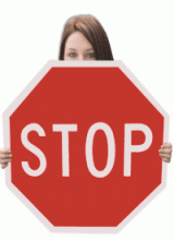 Learning stop sign