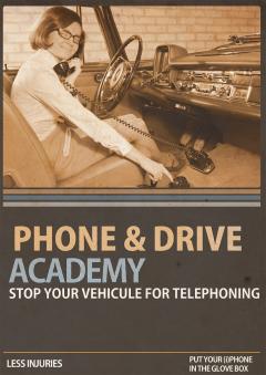 Driving with smartphone