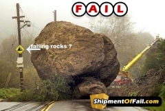 Falling rock