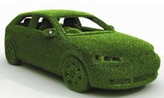 Green car