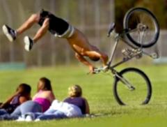 Bike clumsiness