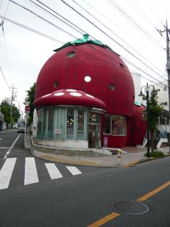 Strawberry house